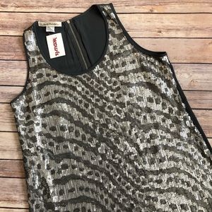 NWT Sweetly Wonderful Sequin Top